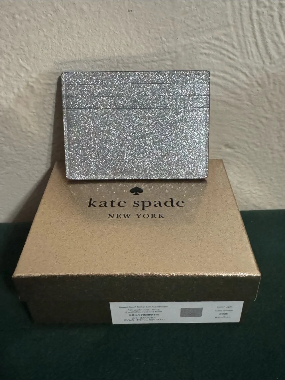 kate spade glitter exterior